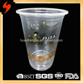 must buy multi-functional multicolor PP logo QR code imprint 455ml milk shake soft drink cup take away
